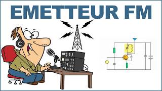 Electronique 🆕⚡️ mini Radio emetteur fm 🌎 electronic experimental fm transmitter [upl. by Adaval]