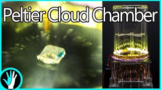 Make Invisible Radiation Become Visible  Peltier Cloud Chamber [upl. by Wehttan]