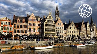 Historic Ghent Belgium Amazing Places 4K [upl. by Mallon]