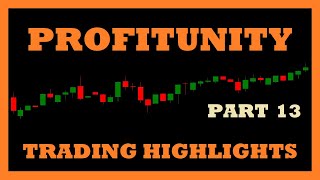 Trading Bill Williams Profitunity D1 Strategy  Part 13  Trading Highlights [upl. by Inavoj795]