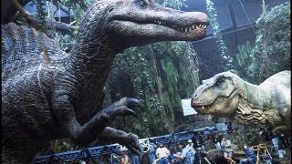 How They Built Jurassic Park IIIs Spinosaurus Part 2  BEHINDTHESCENES [upl. by Claudia275]