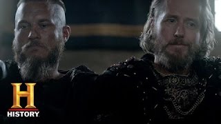 Vikings Ragnar and Ecbert Talk Strategy Season 3 Episode 4  History [upl. by Imaj]