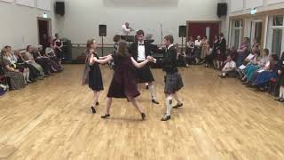 Scottish Country Dancing Display at the Highland Ball 2020 [upl. by Valery554]