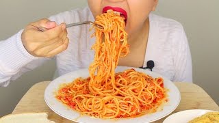 ASMR Filipino Spaghetti Eating Sounds [upl. by Damal]