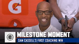 Inside Sam Cassells First Coaching Win  LA Clippers [upl. by Novah763]