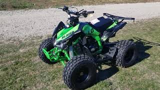 Blazer 9 Quad 125cc Apollo Atv Walkaround And Talk About Sold Exclusively AT SaferWholesalecom [upl. by Thursby260]