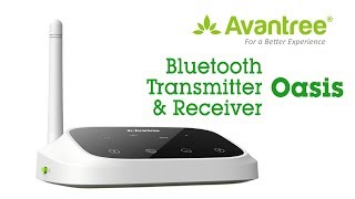 Bluetooth Transmitter and Receiver for TV and Speaker  Avantree Oasis [upl. by Adnanref]