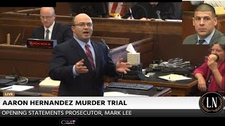 Aaron Hernandez Trial Prosecution Opening Statements SEE NOTE BELOW [upl. by Yraccaz374]