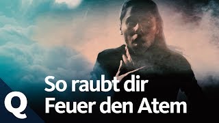 Rauchvergiftung Wie uns ein Feuer den Atem raubt  Quarks [upl. by Anileva]