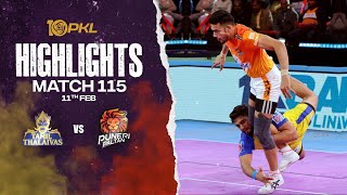 Match Highlights Tamil Thalaivas vs Puneri Paltan  February 11  PKL Season 10 [upl. by Erasmo]