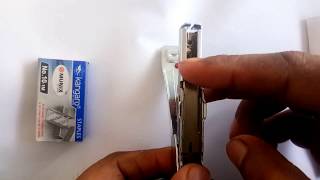 How to refill Stapler pins [upl. by Asil]