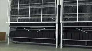 Automated Tire Storage  Vertical Carousel [upl. by Ybeloc]