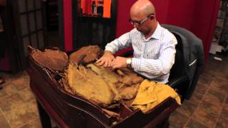 How To Roll A Cigar With A Master Roller From H Upmann [upl. by Sordnaxela]