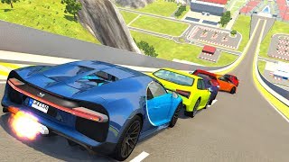 High Speed JumpsCrashes Compilation 56  BeamNG Drive Satisfying Car Crashes [upl. by Gustaf]