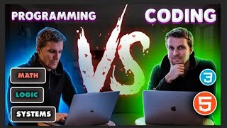 Programming vs Coding  Whats the difference [upl. by Neehahs]