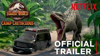 Jurassic World Camp Cretaceous  Official Trailer  Netflix [upl. by Ehsom]