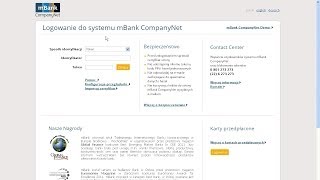 Logowanie do serwisu mBank CompanyNet [upl. by Errecart]