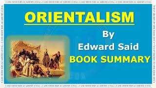 Orientalism Book Review  Summary  Edward Said [upl. by Kenaz]