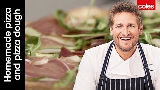 How to Make Easy Pizza Dough from Scratch  Cook with Curtis Stone  Coles [upl. by Enamrahc]