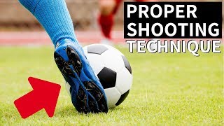 How To Shoot A Soccer Ball With Power And Accuracy From Far [upl. by Doty651]