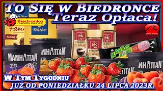 BIEDRONKA  Oferta od Poniedziałku 24072023  To się w Biedronce Teraz Opłaca [upl. by Boni]