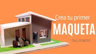 Crea tu primer maqueta tutorial  DNLLROMERO [upl. by Ayrb252]