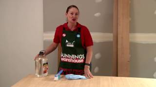 How To Restore Wooden Furniture  DIY At Bunnings [upl. by Aehs]