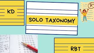 Paano gumawa ng pagsusulit SOLO Taxonomy Step by Step [upl. by Blaine55]