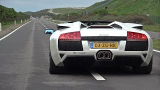 Lamborghini Murcielago LP640 V12 with LOUD Straight Piped Fi Exhaust [upl. by Suiram766]