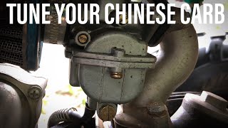 Tune Your Chinese ATV Carb [upl. by Nylorac]