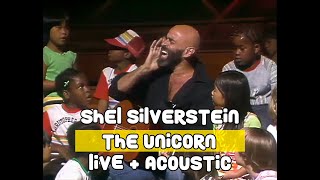 Shel Silverstein singing The Unicorn song live on stage [upl. by Eelyme]