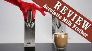 Aerolatte Milk Frother  Exclusive Review [upl. by Arrekahs]