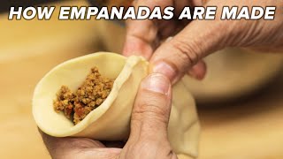 How Empanadas Are Made • Tasty [upl. by Anih]