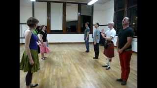 Scottish country dance class Seattle U district  The Aird of Coigach [upl. by Cotter]