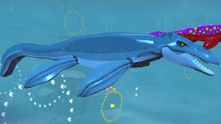 LEGO Jurassic World  Mosasaurus Arena Gameplay Underwater Dinosaur [upl. by Solegna106]