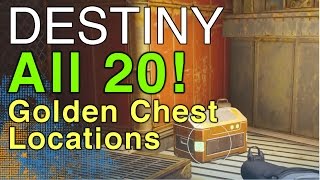 Destiny 2  All Europa Golden Chest Locations Region Chests [upl. by Airda]