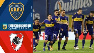 Boca Juniors vs River Plate Extended Highlights  Copa de la Liga Quarterfinal  CBS Sports HQ [upl. by Tenn]