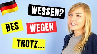 DER GENITIV  Einfach erklärt für Deutschlerner A2C1 [upl. by Nnyledam68]