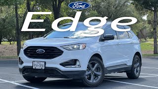 2022 Ford Edge SEL Review [upl. by Leeland]