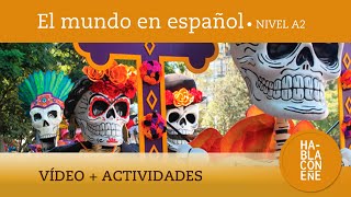 Día de Muertos en México comprensión vocabulario y actividades El mundo en español A2 [upl. by Filide278]