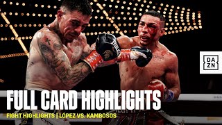 FULL CARD HIGHLIGHTS  Teófimo López vs George Kambosos Jr [upl. by Najib]