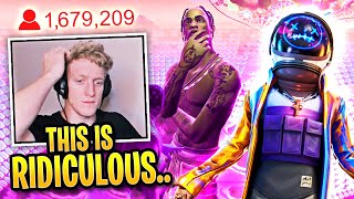 Tfue Reacts to TRAVIS SCOTT Concert LIVE in Fortnite FULL EVENT [upl. by Gratianna]