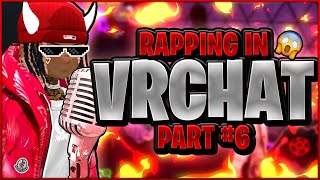 VRChat 6 RAPPING IN VRCHAT  EVERYONE FREAKED OUT [upl. by Birchard508]