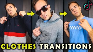 Clothes Transitions Tik Tok Tutorial [upl. by Arocat]