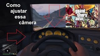 GTA V  Como ajustar a câmera em 1 pessoa no veículo [upl. by Bunker321]