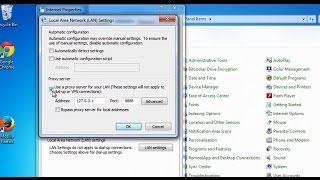 How to remove 127001 Proxy Server setting virus [upl. by Ahsekahs]