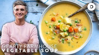 THE VEGETABLE SOUP Irish Farmhouse Vegetable Soup Recipe [upl. by Dnamra328]