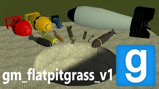 HBOMBS Expansion Pack On gmflatpitgrassv1  GarrysMod  GMod [upl. by Drauode762]