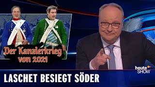 Armin Laschet Sieger im Kanzlerkandidatenkrieg von 2021  heuteshow vom 23042021 [upl. by Narat]