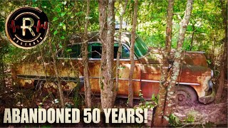 ABANDONED Vehicles RESCUED From Swamp After 50 YEARS  Forgotten Memories Turnin To Rust  RESTORED [upl. by Arno986]